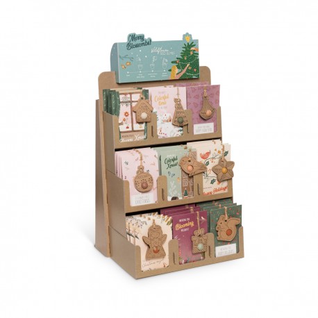 Xmas hanger on card display