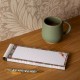 Magnetic shopping list - Strawberry Thief