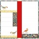 Carnet blocs notes, autocollants PM - Strawberry Thief