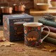 Mug en porcelaine - William Morris wild life (hedgehog)
