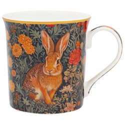 Mug en porcelaine - William Morris wild life (hare)