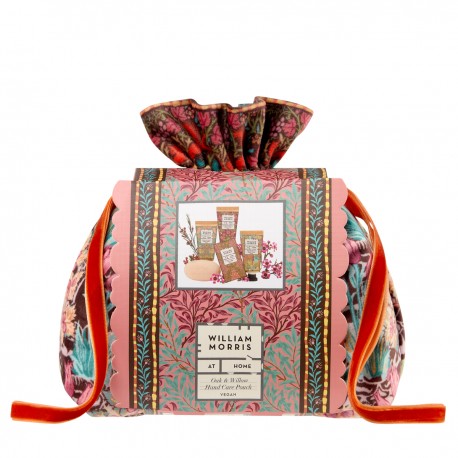 Pouch with hand creams & soap - W. Morris (Oak & Willow)