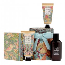 Coffret cadeau bain dans boîte métal - William Morris (Oak & Willow)