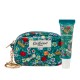 Mini keyring bag with lip balm (10mL) - Cath Kidston (Crown Ditsy)