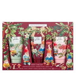 Set cadeau soins corps, mains, pieds (3x75ml)-In The Garden (festive)
