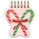 Bloc notes à spirales - Candy Cane Lane
