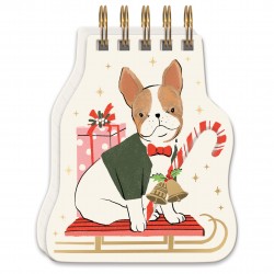 Bloc notes à spirales - Merry Pets Frenchie