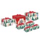 Big square bow box set 7 - Nutcracker Dreams