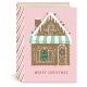Mini book box gift card - Gingerbread House