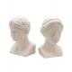 Set de 2 serre livres - Reading Room (statues grecques)
