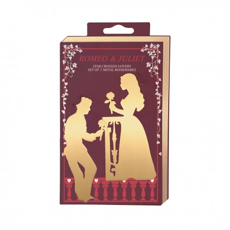 Set of 2 laser cut bookmark - Reading Room (Romeo & Juliet)