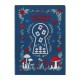 Carnet de notes brodé A5 - Reading Room (Alice in Wonderland)