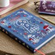 Carnet de notes brodé A5 - Reading Room (Alice in Wonderland)