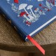 Carnet de notes brodé A5 - Reading Room (Alice in Wonderland)