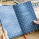 Carnet de notes brodé A5 - Reading Room (Alice in Wonderland)