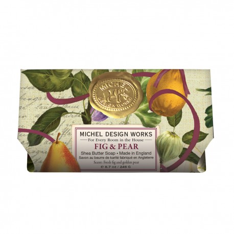 Savon ovale en barre 246g - Fig & Pear
