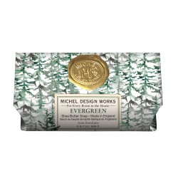 Savon ovale en barre 246g - Evergreen