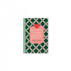 Carnet souple A6 (48 p.) - Ho Ho Ho (Je note ici...)
