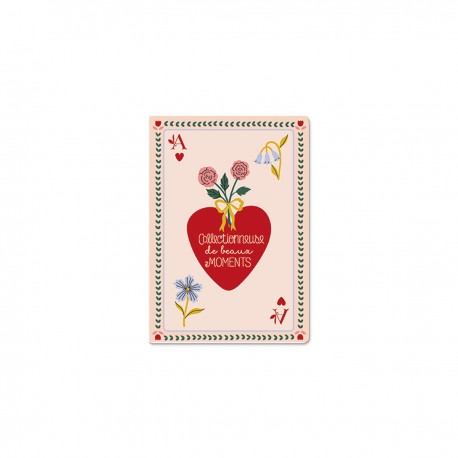 Carnet souple A6 deluxe (72 p.) - Le bonheur se partage