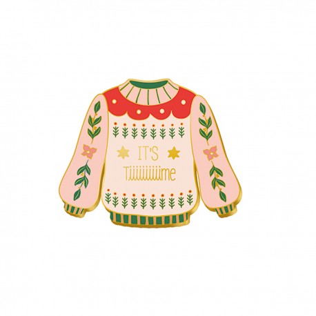 Pin's - Ho Ho Ho (Pull de Noël It's Tiiiime)