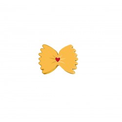 Pin's - Le bonheur se partage (pasta love)