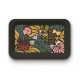 Plateau rectangulaire kraft S (brillant) - Le bonheur se partage