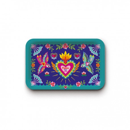 Kraft tray (mat 28x18 cm) - Canta la vida