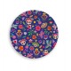 Vide poches kraft (dia. 12,5 cm) - Canta la Vida (fiesta)