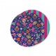 Vide poches kraft (dia. 12,5 cm) - Canta la Vida (fiesta)