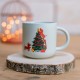 Round ceramic mug 12oz - Un Noël qui a du chien