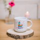Round ceramic mug 12oz - Canta la Vida (Piñata)