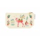 Trousse rectangulaire en coton PM beige - Ho Ho Ho (le plus beau...)