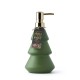 Savon liquide flacon verre 500ml en forme de sapin - Merry & Bright
