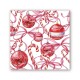 Pochette de 20 serviettes cocktail - Peppermint