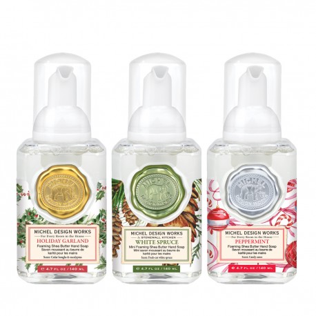 Mini Foaming Soap Set - Holiday Wishes
