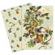 Set de 2 torchons assortis 100% coton - Fig & Pear