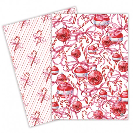 Set de 2 torchons assortis 100% coton - Peppermint