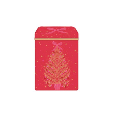 Boîte à thé 100g en métal - Sara Miller (Pink Tree)