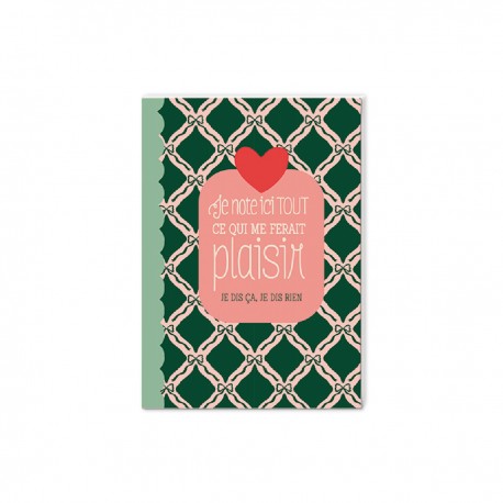 A6 notebook - Ho Ho Ho (Je note ici...)