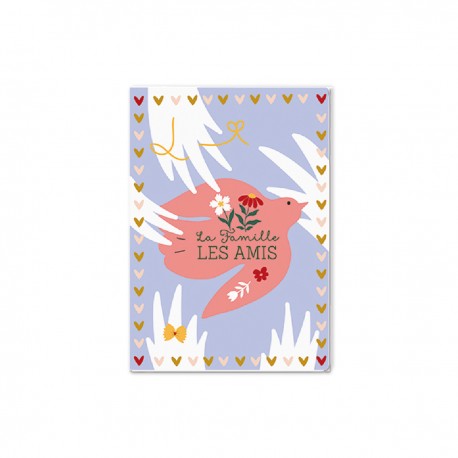 A6 notebook - Le Bonheur se Partage (famille amis)