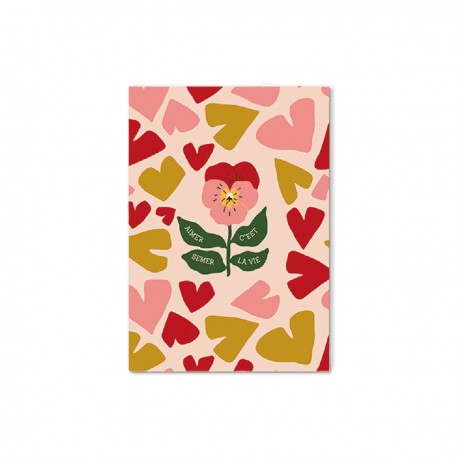 A6 notebook - Le Bonheur se Partage (aimer)