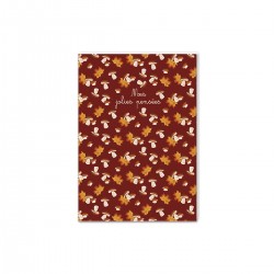 Carnet souple A6 (48 p.) - Nature vivante (Champignons)