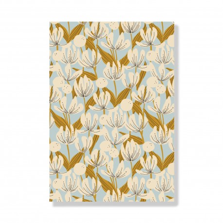 Carnet de notes A6 (dots) - Floral K