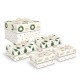 Big square bow box set of 5 - Merry and Bright Trees