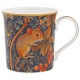 Mug in porcelain - William Morris Wild life (mouse)