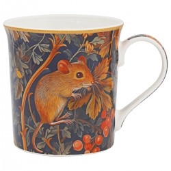 Mug in porcelain - William Morris Wild life (mouse)