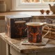 Mug in porcelain - William Morris Wild life (stag)