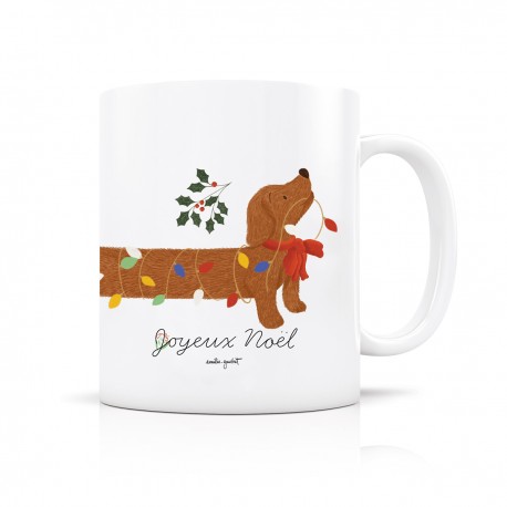 Mug ceramic 350ml - Douce nuit (Joyeux Noël)