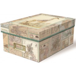 Boîte de rangement / photos 'World Atlas'