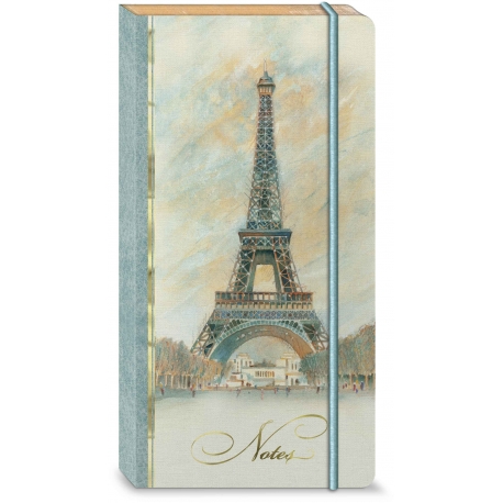 Carnet de notes long Bungee 'Scenes of Paris'
